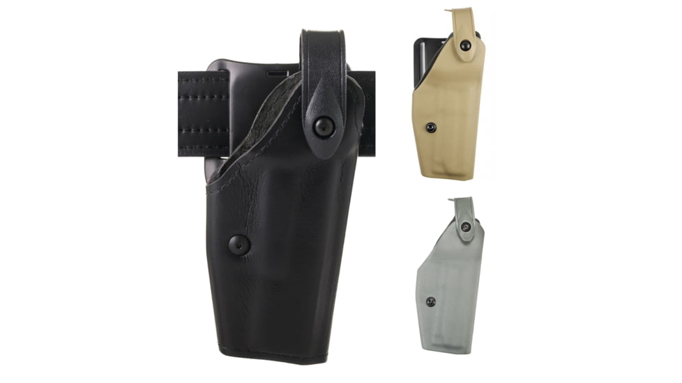 Safariland 6280 SLS Mid-ride, Level II Duty Holster, Black, Flat Dark Earth, OD Green