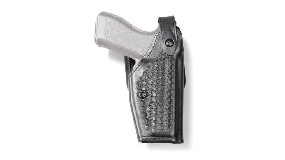 Safariland 6280 SLS Mid-Ride Level-II Retention, S&amp;W M&amp;P 9L 5in. w/o Thumb Safety, Basket Weave Black, Right Hand, 6280-819-81