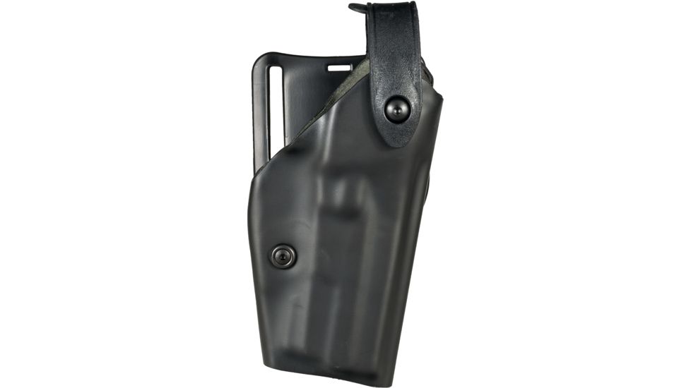 Safariland 6280 SLS Mid-Ride Level-II Retention, Sig SauerSig Pro w/Rails, Plain Black, Right Hand, 6280-278-411