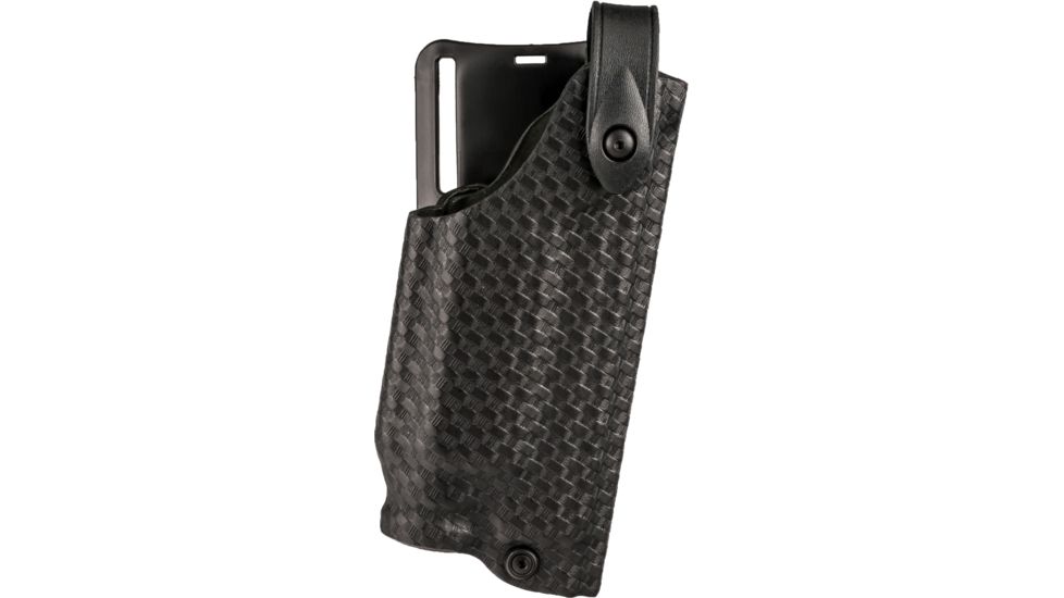 Safariland 6280 SLS Level II Retention Mid-Ride Duty Holster, SA XD-M 4.5in 9mm/.45 ACP/.40 S&amp;W, X300U, Right, Basketweave, Black, 6280-14921-481