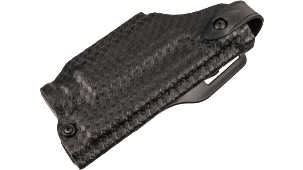 Safariland 6280 SLS Level II Retention Mid-Ride Duty Holster, SA XD-M 4.5in 9mm/.45 ACP/.40 S&amp;W, X300U, Right, Basketweave, Black, 6280-14921-481