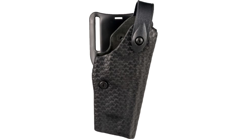 Safariland 6280 SLS Level II Retention Mid-Ride Duty Holster, SA XD 5in .45 ACP, Right, Basketweave, Black, 6280-149-481