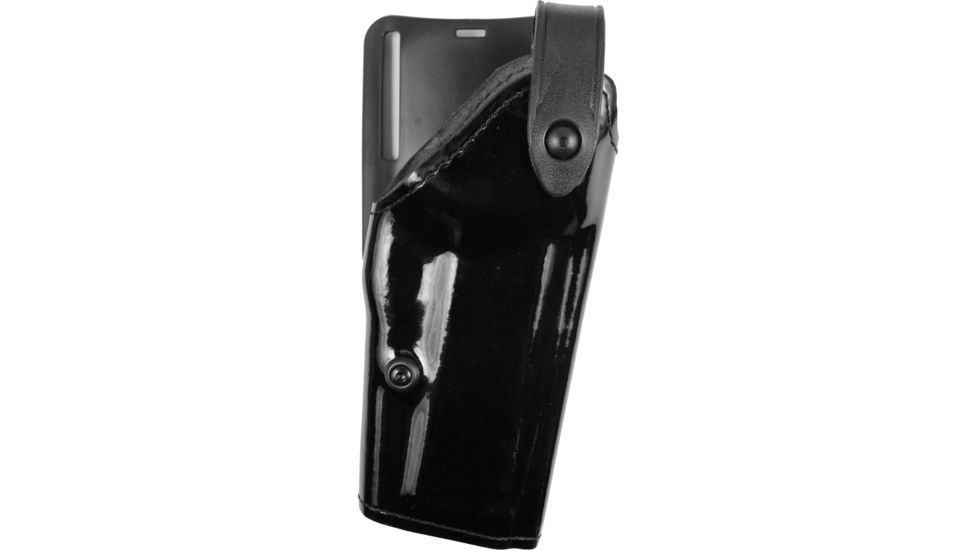 Safariland 6285 SLS LVL II  Low-Ride Holster, CZ 75, Left, Hi Gloss, Black, 6285-90-92