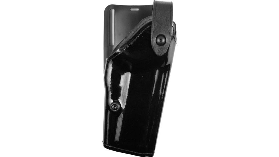 Safariland 6285 SLS LVL II  Low-Ride Holster, Colt 1911 Government, Left, Hi Gloss, Black, 6285-53-92