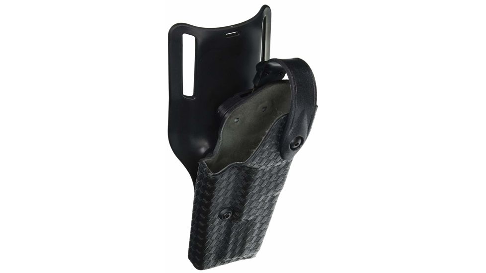 Safariland 6285 SLS LVL II  Low-Ride Holster, SIG Sauer P220/SIG Sauer P226, Left, Basketweave, Black, 6285-77-82