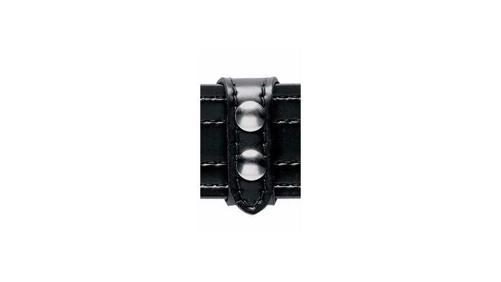 Safariland 63 Belt Keeper, Slotted 2 Snap, Up To 1.75in. 0.875W, Pack of 4, Hi-Gloss Black, 63-4-9