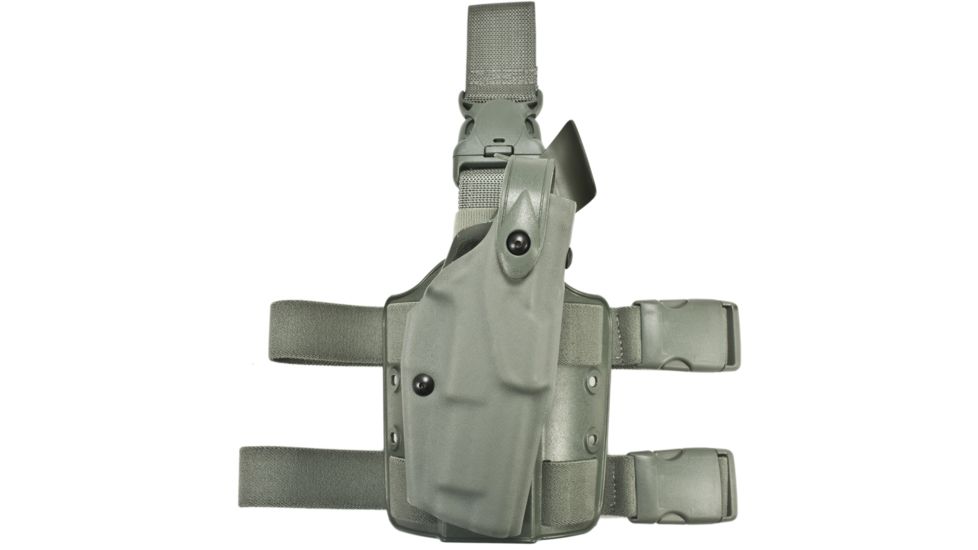 Safariland 6305 ALS/SLS Tactical Holster w/Quick Release Beretta 92 Foliage Green Left Hand 6305-73-542