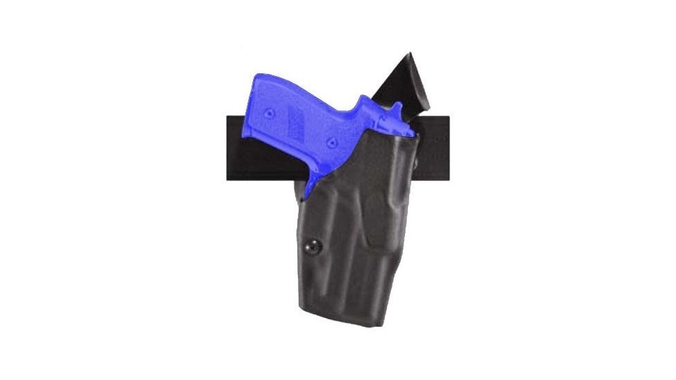 Safariland Model 6320 ALS Duty Holster - STX Plain Black, Right Hand 6320-832-411