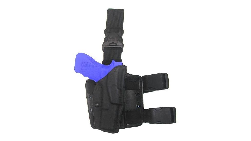 Safariland 6355 ALS Tactical Thigh Holster - STX FDE Brown, Left Hand 6355-74-552