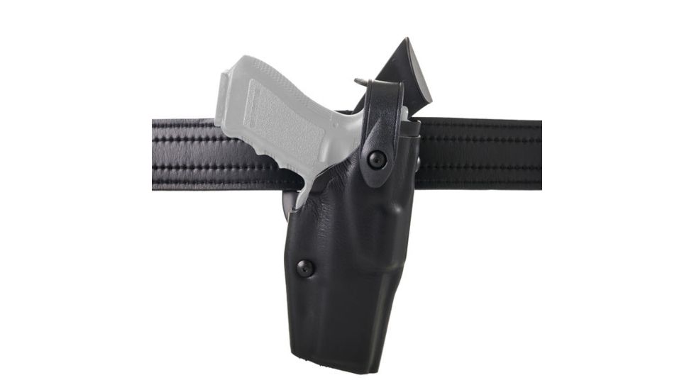 Safariland 6360 ALS/SLS Mid-Ride LVL III  Holster, SA XD 4in .45 ACP, Left, Plain, Black, 6360-148-412