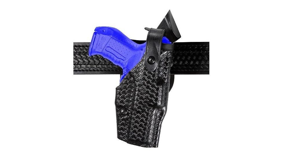 Safariland 6360 ALS/SLS Mid-Ride LVL III  Holster, SIG Sauer P220/SIG Sauer P226, Right, Tactical, Black, 6360-77-131-2