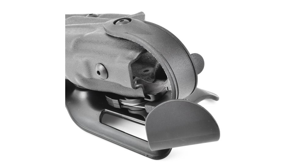 Safariland 6360 ALS/SLS Mid-Ride LVL III  Holster, SA XD 4in .45 ACP, Right, Tactical, Black, 6360-148-131