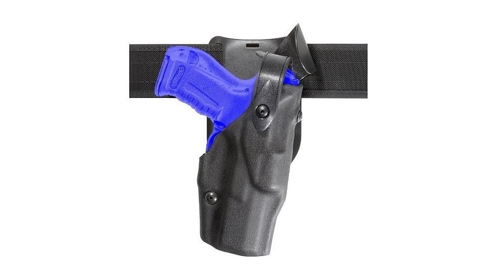 Safariland 6365 ALS SLS Low Ride LVL III Holster, Smith &amp; Wesson M&amp;P 40/M&amp;P 9, Right, Basketweave, Black, 6365-219-81