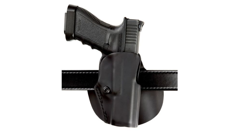 Safariland 6365 ALS SLS Low Ride LVL III Holster, S&amp;W M&amp;P 40/S&amp;W M&amp;P 9, Insight Technology M6, Right, Plain, Black, 6365-2192-411