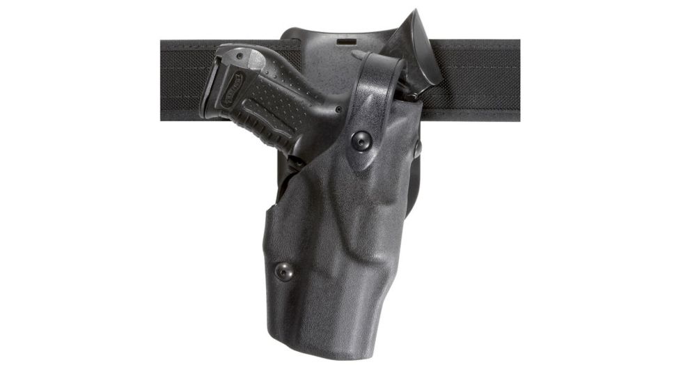 Safariland 6365 ALS SLS Low Ride LVL III Holster, Beretta 92, Left, Plain, Black, 6365-73-62