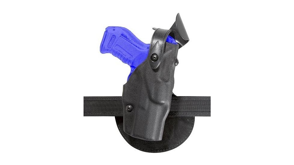 Safariland 6388 ALS Paddle Holster w/ SLS - Plain Black, Right Hand 6388-73-61