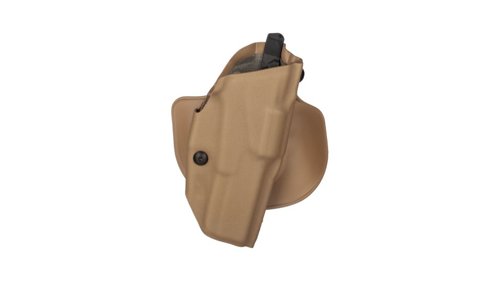 Safariland 6378 ALS Paddle &amp; Belt Slide Holster, S&amp;W M&amp;P Shield, STX Flat Dark Earth, Left Hand, 6378-179-552