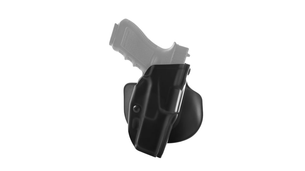 Safariland 6378 ALS Paddle &amp; Belt Slide Holster, S&amp;W M&amp;PC 9mm, .40 3.375in., Plain Black, Left Hand, 2.25in. Belt Loop, 6378-319-412-225