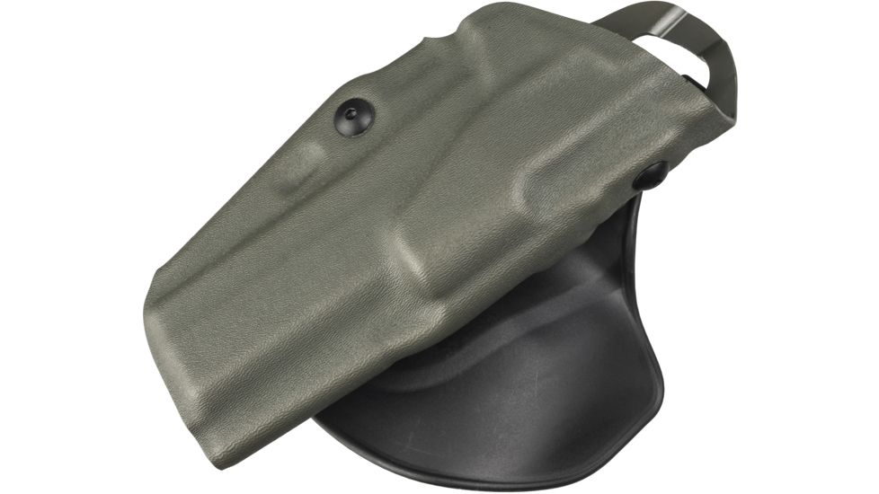 Safariland 6378 ALS Paddle &amp; Belt Slide Holster, Springfield Armory 1911, OD Green, Right Hand, 6378-56-561