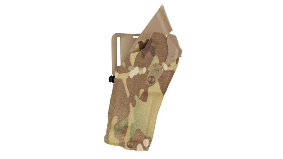 Safariland Model 6390rds Als Mid-ride Level I Retention Duty Holster For Sig Sauer P320c Rx W/ Compact Light, Multicam, Left Hand, 1334690