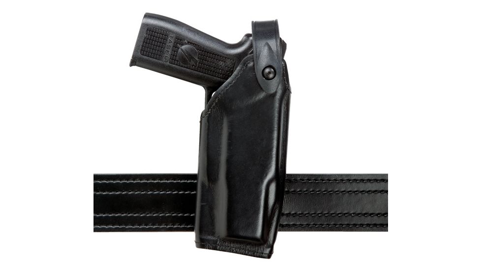 Safariland 6520 EDW w/SLS Clip-On Belt Loop, LH STX Blk, Taser X26 6520-64-132