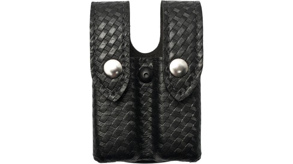 Safariland 72 Magcuff Pouch Top Flap Basket Black Ambidextrous 72 83 4