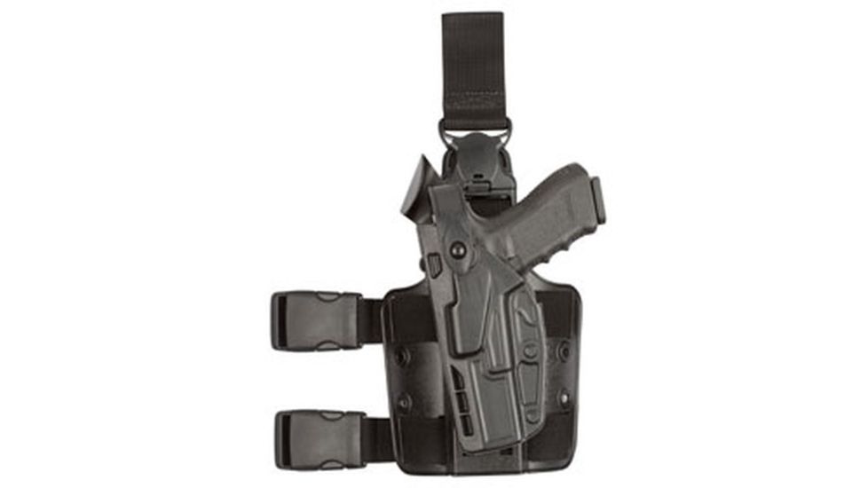 Safariland 7305 7Ts ALS Tactical Holster w/QR, Glock 17, 22 W/It M3 Light, Plain Black, LH 7305-832-412