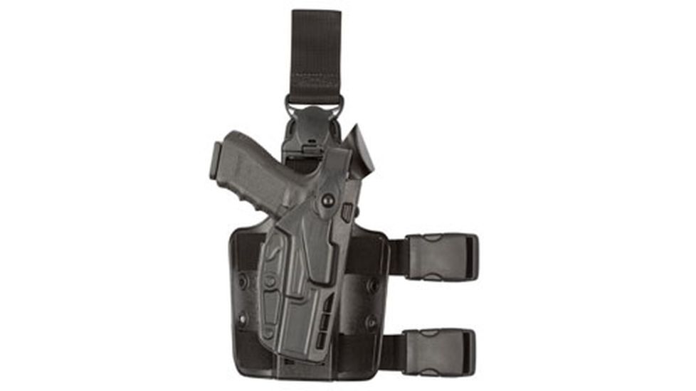 Safariland 7305 7Ts ALS Tactical Holster w/QR, Glock 19, 23 W/It M3 Light, Plain Black, RH 7305-2832-411