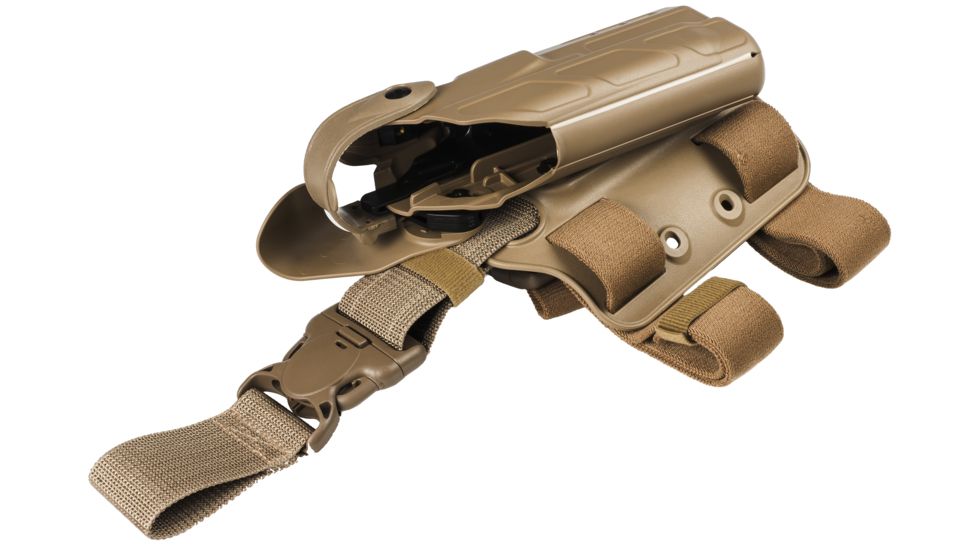 Safariland 7305 7TS ALS Tactical Holster w/Quick Release, Glock 17, 22 w/ITI M3 Light, STX Flat Dark Earth, Right Hand 7305-832-551