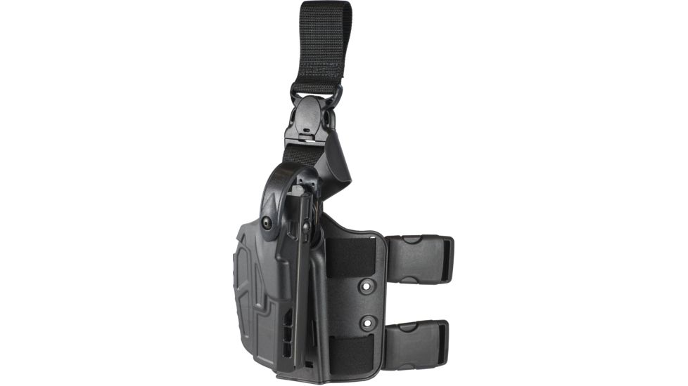 Safariland 7305 7TS ALS Tactical Holster w/Quick Release, Glock 17, 22, Plain Black, Right Hand 7305-83-411