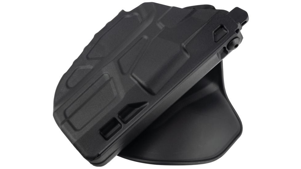 Safariland 7378 7TS ALS Paddle &amp; Belt Loop Concealment Holster, S&amp;W M&amp;P 9mm, .40 4.25in., Black, Right Hand, 7378-219-411