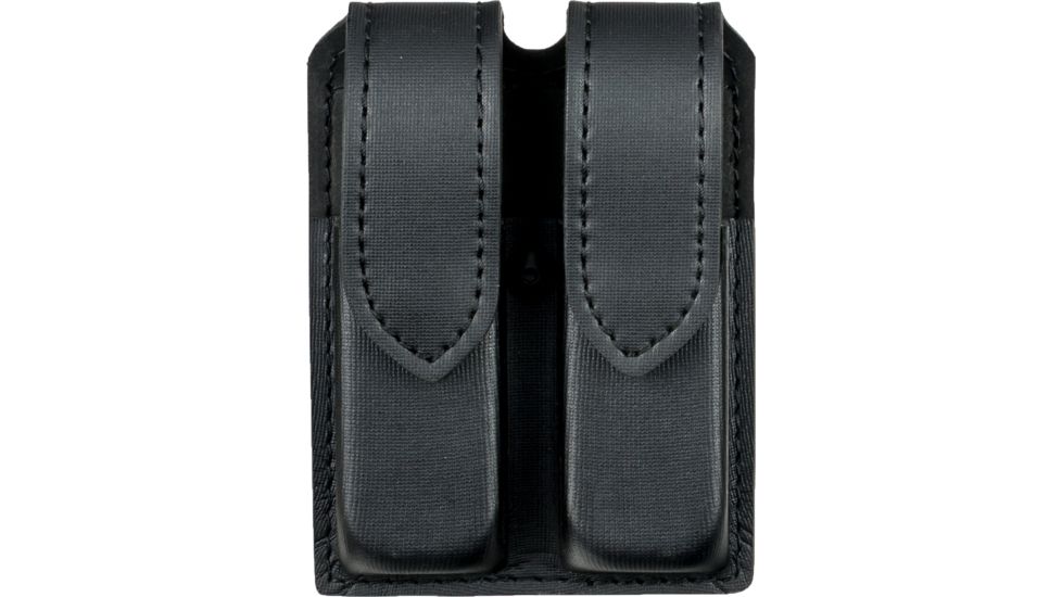 Safariland 77 Double Handgun Magazine Pouch - Black, Nylon-Look, Ambidextrous 77-383-22HS