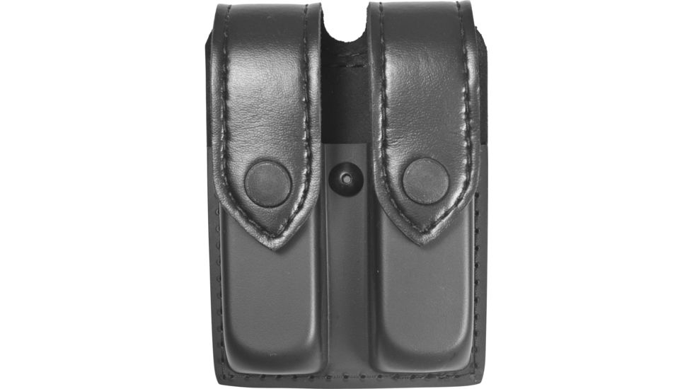 Safariland 77 Double Handgun Magazine Pouch - STX Plain Black, Ambidextrous 77-83-41PBL