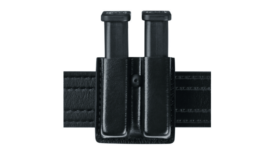 Safariland 79 Slim Open Top Double Mag Pouch, S&amp;W M&amp;P .45, STX Basket Weave Black 79-419-48