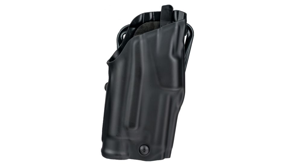 Safariland 6377 ALS Belt Slide Holster, Sig SauerP226 Rail, Plain Black, Left Hand, with Rails, 6377-477-412