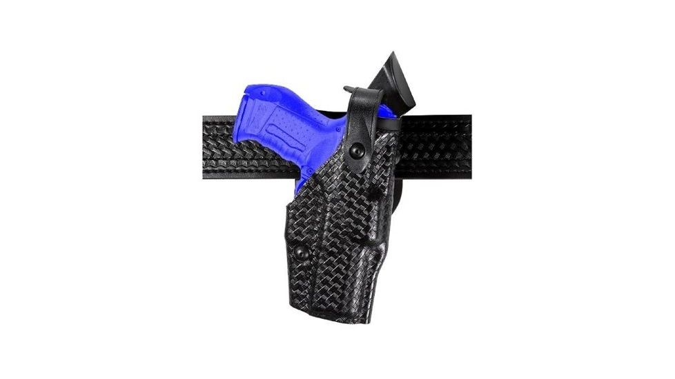 Safariland 6360 ALS/SLS Mid-Ride LVL III  Holster, Springfield Armory 1911, Left, Hi Gloss, Black, 6360-56-92-NH