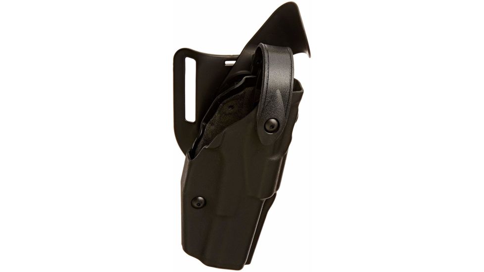 Safariland 6360 ALS/SLS Mid-Ride LVL III  Holster, SA XD 4in .45 ACP, Right, Plain, Black, 6360-148-411