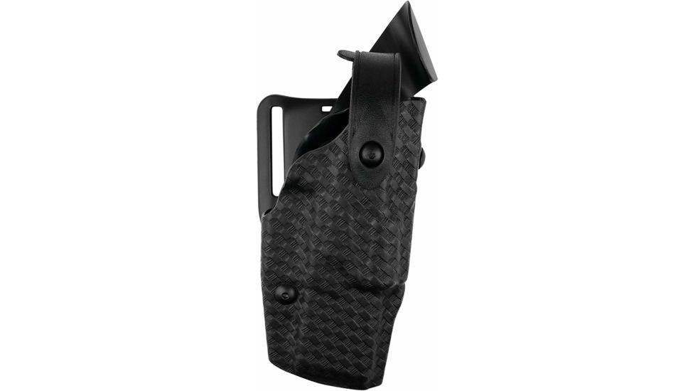 Safariland 6360 ALS/SLS Mid-Ride LVL III  Holster, S&amp;W M&amp;P 40/S&amp;W M&amp;P 9, Left, Basketweave, Black, 6360-219-482