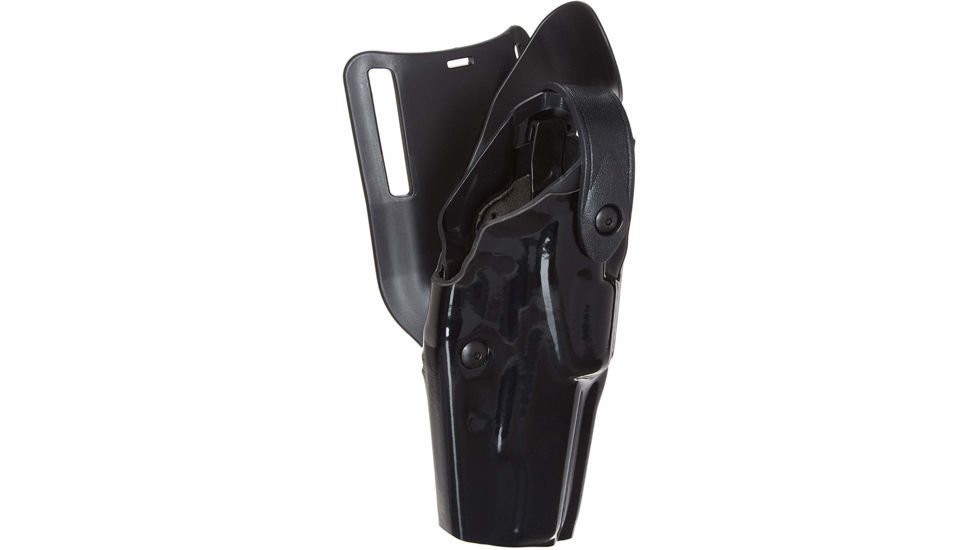 Safariland 6360 ALS/SLS Mid-Ride LVL III  Holster, S&amp;W M&amp;P 40/S&amp;W M&amp;P 9, Right, Hi Gloss, Black, 6360-219-491
