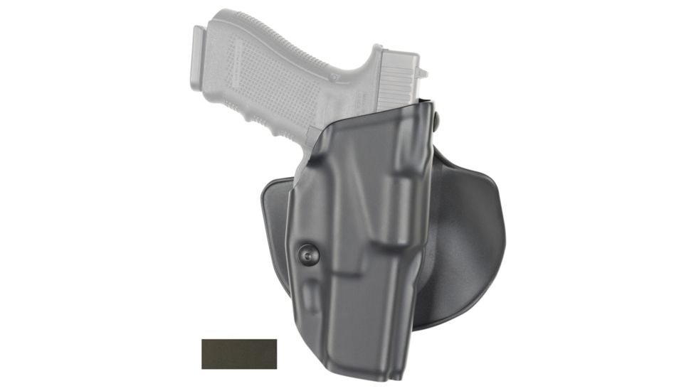 Safariland 6378 ALS Paddle &amp; Belt Slide Holster, Sig SauerP226 Rail, OD Green, Right Hand, with Rails, 6378-477-561