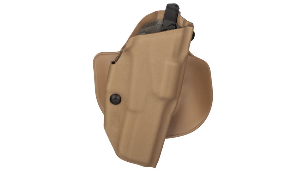 Safariland 6378 ALS Paddle &amp; Belt Slide Holster, Sig SauerP229R E2 .40 cal, STX Flat Dark Earth, Right Hand, with Rails, 6378-447-551