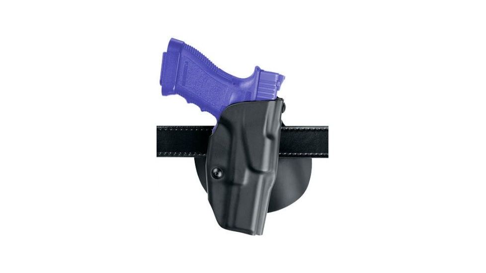 Safariland ALS Paddle Holster, Left Hand, STX Plain Black Belt Loop Only 1.5in. and 1.75in. belt slots 6378-77-412-K15