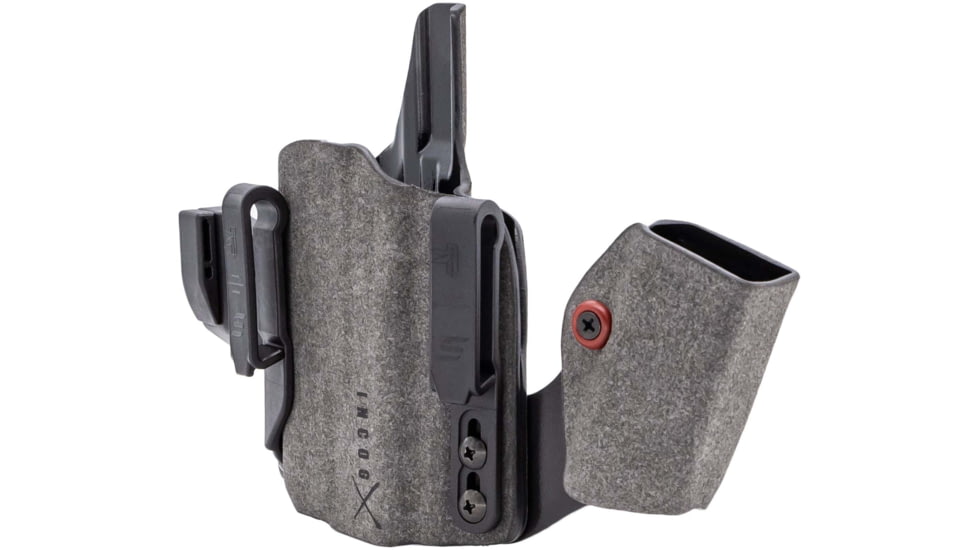 Safariland IncogX IWB Holster for SIG Sauer P320, Right Hand, Mag Caddy, Black, INCOG-0-750-A-0-CX2-61-MC