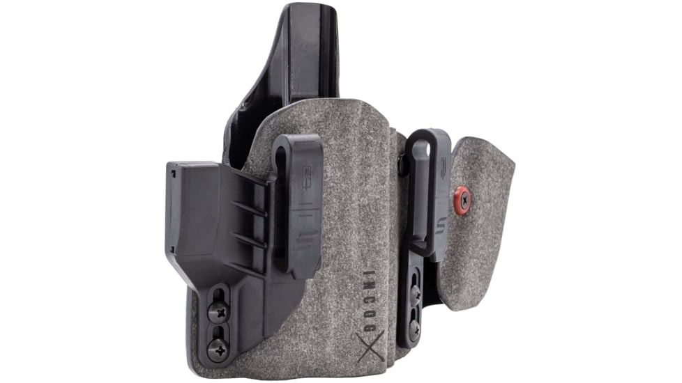 Safariland IncogX IWB Holster for SIG Sauer P320, Right Hand, Mag Caddy, Black, INCOG-0-750-A-0-CX2-61-MC