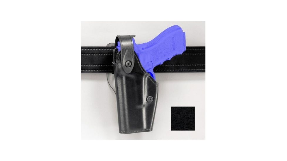 Safariland 6280 SLS LVL II Mid-Ride Holster, SIG Sauer P220R/SIG Sauer P226R, Insight Technology M6X, Left, Plain, Black, 6280-77412-62
