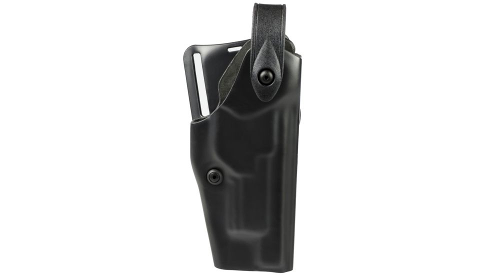 Safariland 6280 SLS Level II Retention Mid-Ride Duty Holster, S&amp;W SW99/Walther P99, Left, Plain, Black, 6280-84-412