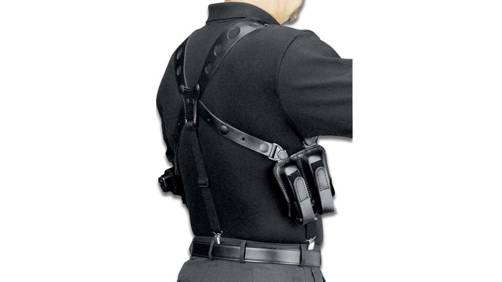 Safariland Model 1051 ALS Shoulder Holster, Glock 17/22/31, Right Hand, STX Plain Black, 1051-83-411