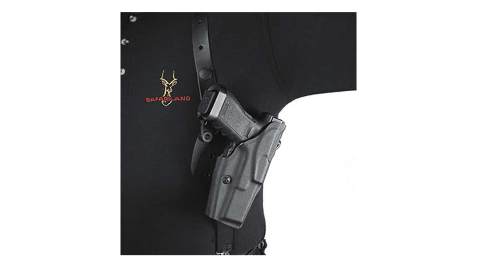 Safariland Model 1051 ALS Shoulder Holster, Right Hand, STX Plain, 1051-832-411