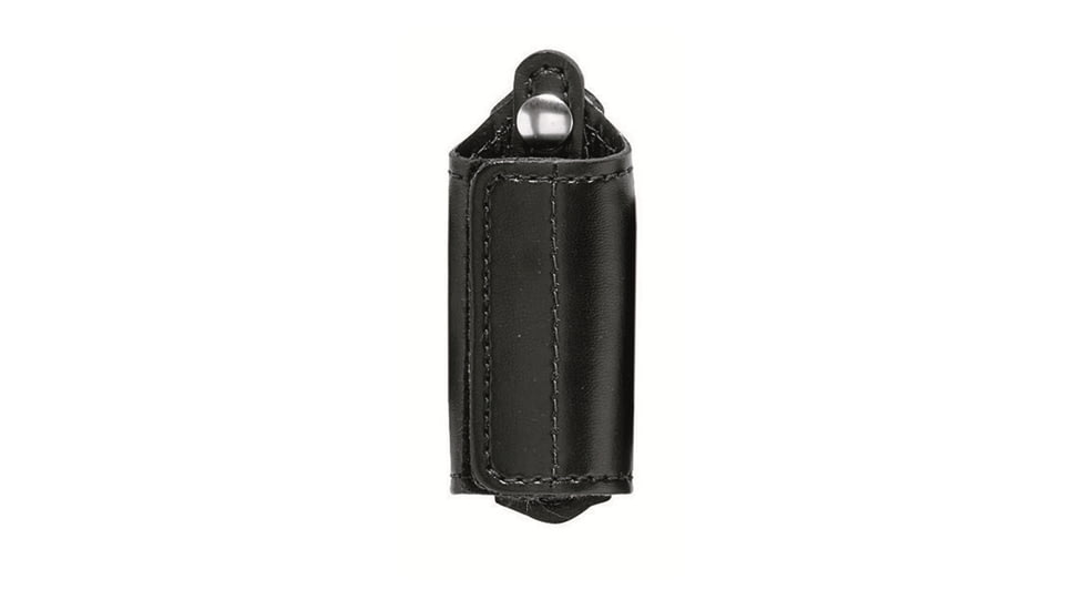 Safariland Model 170 Silent Key Holder, Nylon Look, Black Snap, Black, 1198446