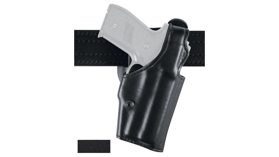 Safariland Model 200 Mid-Ride Level-I Duty Holster, Glock 17/22/31 w/ITI M3 Light, Left Hand, Nylon-Look, 200-832-262